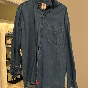 Denim button up shirt